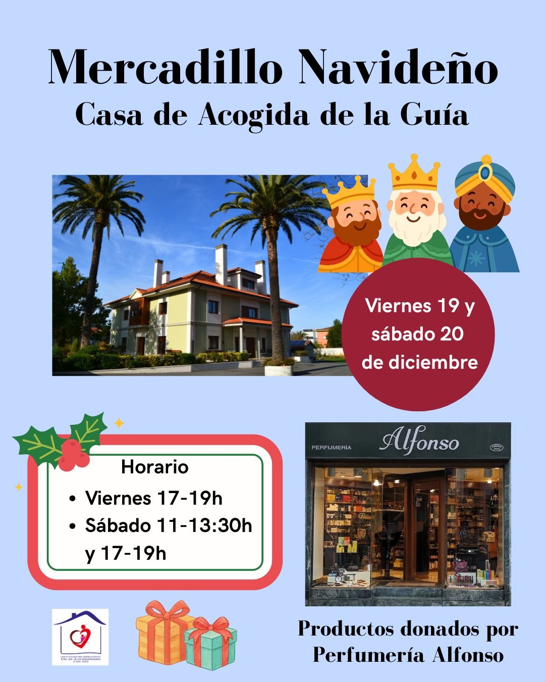 Mercadillo Navideño Casa de Acogida de la Guía